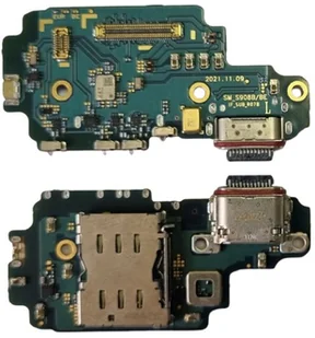 ORYGINALNE ZŁĄCZE ŁADOWANIA MIKROFON DO SAMSUNG S22 Ultra 5G G908B - Części serwisowe do telefonów - miniaturka - grafika 1