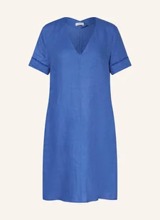 Riani Sukienka Z Lnu blau - Sukienki - miniaturka - grafika 1