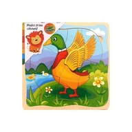 Układanki dla dzieci - Brimarex drewno Drewniana ukł. kaczka 1569639 - miniaturka - grafika 1