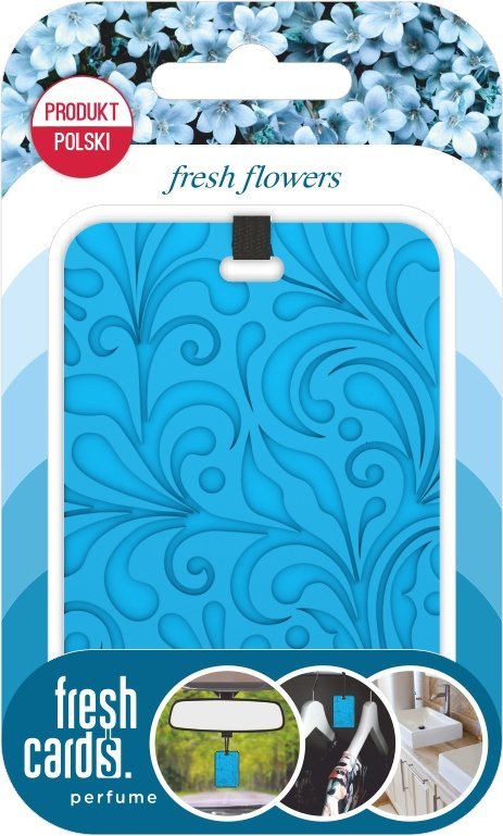 FRESH CARDS PERFUME FRESH FLOWERS