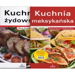 Pakiet: Kuchnia żydowska + Kuchnia meksykańska - Książki kucharskie - miniaturka - grafika 1