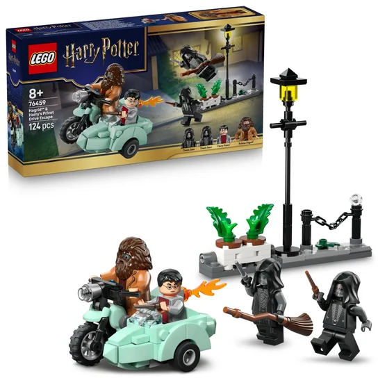 LEGO HARRY POTTER HAGRID I HARRY PREZENT DLA FANKI FANA HARREGO POTTERA
