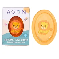 Mydła - Agon Kids Orange 50g mydło dla dziecka z zabawką niespodzianką - miniaturka - grafika 1