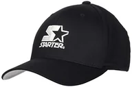 Czapki damskie - STARTER BLACK LABEL Unisex Starter Logo Flexfit czapka baseballowa, czarny, S - miniaturka - grafika 1