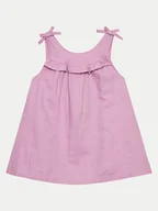 Sukienki i spódniczki dla dziewczynek - United Colors Of Benetton Sukienka letnia 4BE7GV01C Fioletowy Regular Fit - miniaturka - grafika 1