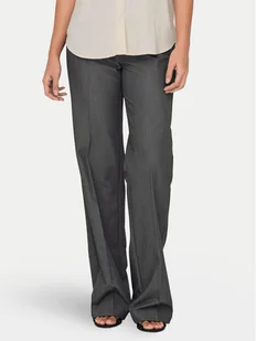 ONLY Spodnie materiałowe Kayle 15324532 Szary Straight Fit - Spodnie damskie - miniaturka - grafika 1