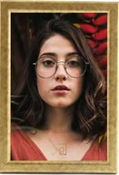 Ramki na zdjęcia - Ramka na zdjęcie Gold Wąska 15x23 złoto - miniaturka - grafika 1