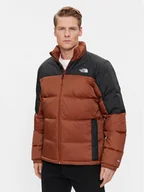 Kurtki męskie - The North Face Kurtka puchowa Diablo NF0A4M9J Brązowy Regular Fit - miniaturka - grafika 1