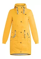 Kurtki damskie - Schmuddelwedda Damski płaszcz przeciwdeszczowy incus 34328269, słoneczny żółty, jasnoszary melanż, L, słoneczny żółty, jasnoszary melanż, L - miniaturka - grafika 1