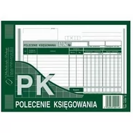 Druki akcydensowe - Michalczyk&Prokop PK POLECENIE KSIĘGOWANIA A5 439-3 - miniaturka - grafika 1