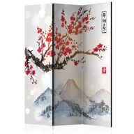 Parawany - Parawan 3-częściowy - Góra Fudżi [Room Dividers] (rozmiar 135x172) - miniaturka - grafika 1