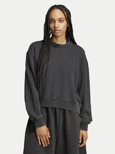 adidas Bluza Premium Essentials JP2515 Czarny Oversize - Bluzy damskie - miniaturka - grafika 1