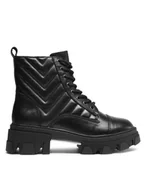 Botki damskie - Aldo Trapery Montrose 13672201 Czarny - miniaturka - grafika 1