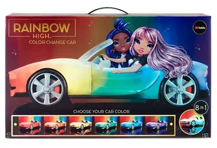 Rainbow High Rainbow High Color Change Car Samochód Zmieniający Kolor 574316 KUP Z DOSTAWĄ TEGO SAMEGO DNIA DO NAJWIĘKSZYCH MIAST 0000045519 - Lalki dla dziewczynek - miniaturka - grafika 1