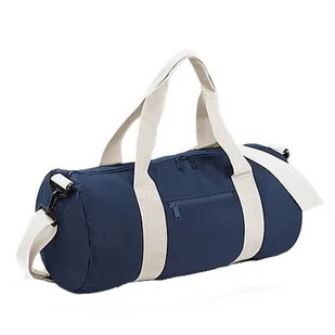 Torba podróżna Bagbase, 20 litrów BC2526 (jeden rozmiar) (granatowy/naturalny biały) - Torby podróżne - miniaturka - grafika 1