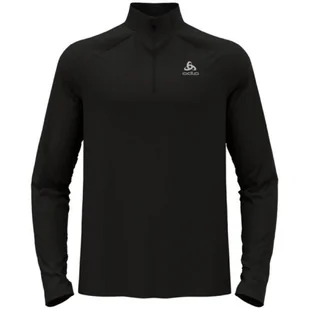 Bluza tech. męska Odlo Mid layer ESSENTIAL 1/2 ZIP - Bluzy narciarskie - miniaturka - grafika 1