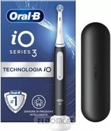 Szczoteczki do zębów dla dzieci - Oral-B iO Series 3 Matt Black z etui podróżnym - miniaturka - grafika 1