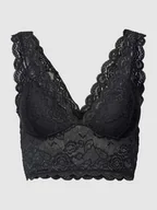 Biustonosze - Biustonosz typu bralette z obszyciem z koronki model ‘CHLOE’ - miniaturka - grafika 1