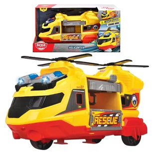 Dickie Toys Action Series Helikopter Górski Pojazd Ratunkowy 30 cm - Samoloty i helikoptery - miniaturka - grafika 1