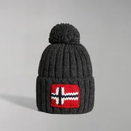 Czapki męskie - SEMIURY 5 DARK GREY MELANGE - miniaturka - grafika 1