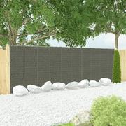 Ogrodzenia - vidaXL Ściana gabionowa z pokrywami, galwanizowana stal, 600x30x200 cm - miniaturka - grafika 1