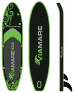 Deski SUP i akcesoria - Deska SUP VIAMARE SUP Set 330 S Octopus black/green długość 330 cm wyporność 160 - miniaturka - grafika 1