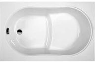 Wanny - Wanna prostokątna z siedziskiem SC06-2-WP 130x75 cm - miniaturka - grafika 1