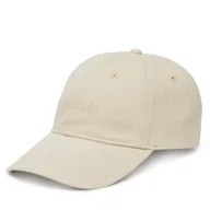 Czapki damskie - Czapka z daszkiem Calvin Klein Small Monogram LV04K5065G Écru - miniaturka - grafika 1