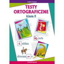 Literat Testy ortograficzne klasa 3 Guzowska Beata, Kowalska Iwona - Edukacja przedszkolna - miniaturka - grafika 1