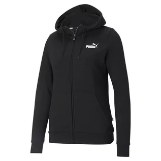 Swetry damskie - Bluza damska Puma ESS Small Logo Full-Zip Hoodie - grafika 1