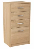 Komody - Skandynawska komoda do garderoby na bieliznę dąb sonoma K2-G64 - miniaturka - grafika 1