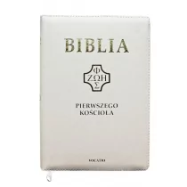 Biblia pierwszego Kościoła biała z paginatorami