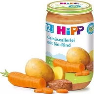 Dania dla dzieci - HiPP, Bio, warzywa z wołowinką, 250 g - miniaturka - grafika 1