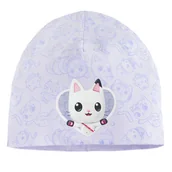Czapki dla dzieci - Cool Club, Czapka dziewczęca, fioletowa, Koci Domek Gabi - miniaturka - grafika 1
