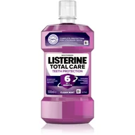 Pozostałe kosmetyki - Listerine Listerine Total Care Clean Mint płyn do płukania jamy ustnej dla pełnej ochrony zębów 6 in 1 500 ml - miniaturka - grafika 1