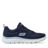Sneakersy damskie - Sneakersy Skechers Brilliant View 149303/NVBL Granatowy - miniaturka - grafika 1