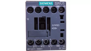 Siemens stycznik AC-3 5,5 KW 400 V 1 na prąd stały 24 V S00 śruba 3RT20171BB41 - Inne akcesoria elektryczne - miniaturka - grafika 2