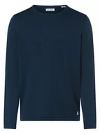 Swetry męskie - Jack & Jones - Sweter męski  JJEleo, niebieski - miniaturka - grafika 1