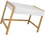 Biurka dla dzieci - Białe biurko scandi dla dzieci i młodzieży C7-H53 - miniaturka - grafika 1