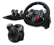 Kontrolery gier na PC - Logitech G29 + Shifter PC/PS3/PS4/PS5 - darmowy odbiór w 22 miastach i bezpłatny zwrot Paczkomatem aż do 15 dni - miniaturka - grafika 1