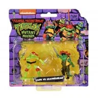 Figurki dla dzieci - Wojownicze Żółwie Ninja Dwie figurki Raphael i Leatherhead - miniaturka - grafika 1
