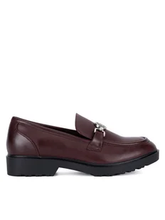 Nine West Mokasyny WFA3043-1A Bordowy - Mokasyny damskie - miniaturka - grafika 1