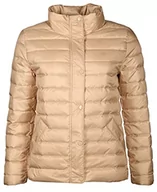 Kurtki damskie - GANT Kurtka damska Light DOWN Jacket, Dry Sandard, Dry Sand, S - miniaturka - grafika 1