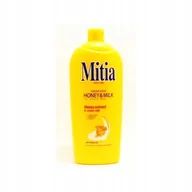 Mydła - TOMIL MITIA MYDŁO 1000 ml ZAPAS Honey & Milk KREMOWE - miniaturka - grafika 1