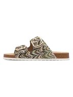 Klapki i japonki damskie - s.Oliver Klapki w kolorze beżowo-jasnobrązowym - miniaturka - grafika 1