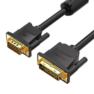 Vention, Kabel DVI(24+5) do VGA 5m  EACBJ , czarny - Kable - miniaturka - grafika 1