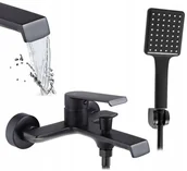 Baterie wannowe i prysznicowe - Rea Bateria wannowa Hass Black B9967 - miniaturka - grafika 1