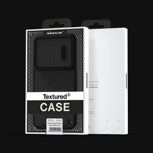 Nillkin Textured S Case etui Samsung Galaxy S23 pancerny pokrowiec z osłoną na aparat czarne - Etui i futerały do telefonów - miniaturka - grafika 4