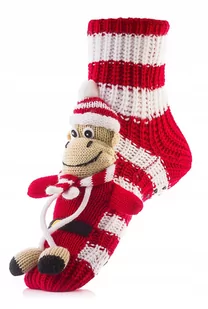 Świąteczne Skarpetki Męskie Na Mikołajki R. 42-44 - Skarpetki męskie - miniaturka - grafika 1