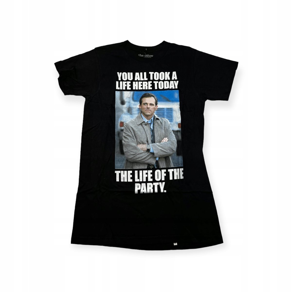 Koszulka T-shirt męski okrągły dekolt SPENCER'S NADRUK XL